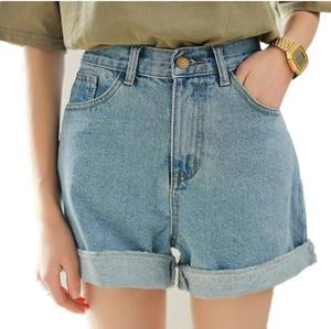 Blue <b>Jeans</b> Denim Shorts Cotton <b>Stretch</b> Outdoor Casual Yoga Working Denim <b>Jeans</b> Shorts For <b>Women</b> - Product Image 3