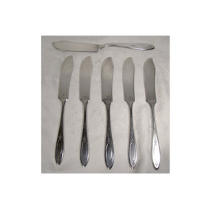 Cuchillo esparcidor de mermelada de acero inoxidable para esparcidor de queso de acero, cuchillo para untar desayuno, cuchillo para pan de acero inoxidable - Product Image 4