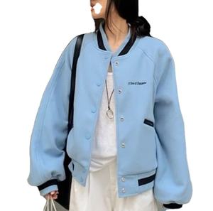 Premium Surdimensionné Femmes Letterman Vestes Logo Personnalisé Varsity Veste Fabricant En Gros Coupe-Vent Varsity Vestes - Product Image 1