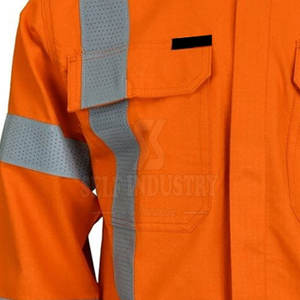 Dernière conception de chemises de soudage FR pour hommes avec logo personnalisé Vêtements de sécurité étanches à l'eau - Product Image 4