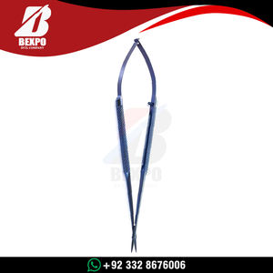 Micro Tijeras Infinex Maestro de Alta Calidad, 15 cm, Rectas y Curvas, de Acero Inoxidable Reutilizable, Instrumento Quirúrgico Microvascular - Product Image 5