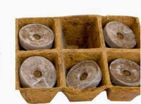 Granulés de tourbe de coco de 42 mm fabriqués au Vietnam, granulés de coco Jiffy