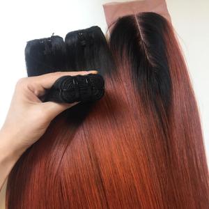 LinuHair venta al por mayor súper doble hueso recto dibujado cabello virgen de 100% cabello humano Vietnam Extensiones de cabello - Product Image 2