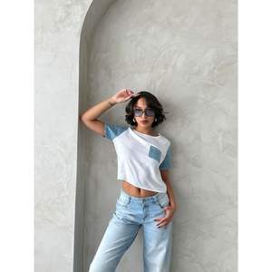 T-shirts en jean pour femmes - Produit en gros - Product Image 6