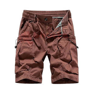 Nuevo estilo de tela transpirable para hombre hecha a medida con logotipo personalizado Color al por mayor transpirable y Oem Cargo Shorts para hombre - Product Image 4