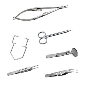 Ensemble d'instruments ophtalmiques de qualité supérieure en acier inoxydable pour microchirurgie oculaire, instruments médicaux chirurgicaux OEM, approvisionnement mondial - Product Image 3