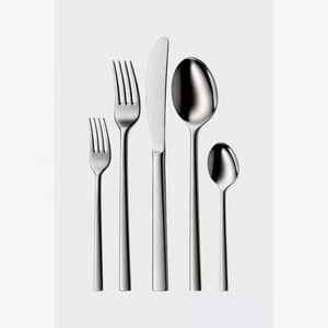 Trending Design Handle Stainless Steel Cutlery Flatware <b>Set</b> Elegant Durable & Dishwasher Safe Mirrored Steel - Product Image 5