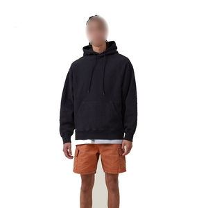 Sweat à capuche pour homme, confortable, léger, 100% coton polaire, imperméable, prix de gros, nouvelle arrivée, vêtements de rue d'hiver - Product Image 2