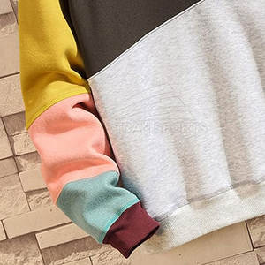 Men's High Quality Cotton Polyester Fleece Eco-Friendly <b>Hoodie</b> Custom Print Winter Solid Pattern Plain Dyed Color Block Design - Product Image 6