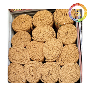 Tapete de Fibra de Coco Natural, Tapete de Entrada Duradero para Interiores y Exteriores - Product Image 1