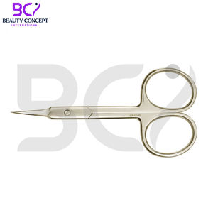 Ciseaux à cuticules en acier inoxydable pour manucure et pédicure, ciseaux à ongles à pointe fine pour couper les cuticules, les peaux mortes et les peaux incarnées - Product Image 2