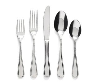 Juego de Cubiertos de Acero Inoxidable Estilo Nuevo en Existencia, Cubiertos Plateados para Bodas, Diferentes Tamaños de Vajilla para Ocasiones Especiales - Product Image 2