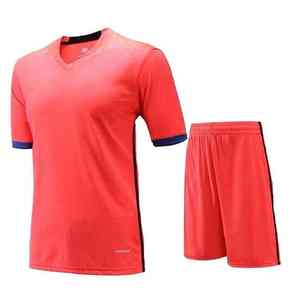 Ensemble de maillots de football personnalisés en polyester pour hommes, impression de logo et de nom personnalisés, vêtements d'équipe athlétique, taille adulte - Product Image 1
