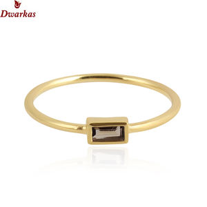 Bijoux fins prix de gros plaqué or solide 925 argent sterling labradorite pierre minimaliste bague fabrique - Product Image 6