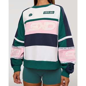 <b>Women's</b> Power Sweater-Future <b>Navy</b>-Teal - Product Image 5