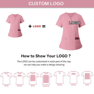 Mode femmes séchage rapide hôpital médical hauts pantalons de survêtement costumes médecin dentaire gommages infirmière uniforme ensembles - Product Image 2