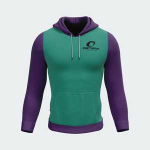 Sweat-shirts à capuche décontractés personnalisés pour hommes, lot de 2, commande en gros, haute qualité, 100 % polyester polaire 330g, imprimé, avec poche, livraison rapide - Product Image 2