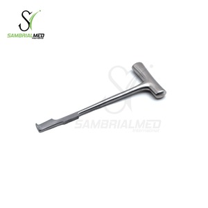 Sternotome allemand en acier inoxydable Lebsche 24cm Sternum Chisel Os Rib Shear Instruments de chirurgie cardiovasculaire et thoracique - Product Image 5
