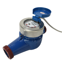 Compteur d'eau intelligent numérique multi-jets non magnétique ZHONGYI DN15, protection IP65, débit de 0,031 à 3,125 m³/h, R80/R100