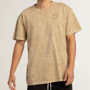 Camiseta de algodón y poliéster 100% de corte holgado para hombre, ligera de secado rápido para uso en exteriores - Product Image 2