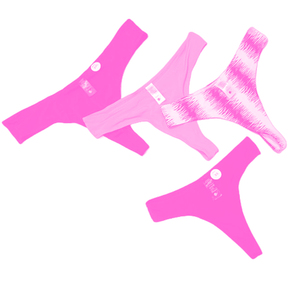 Vente en gros de culottes effrontées sexy taille basse super extensibles pour femmes, sous-vêtements légers et foncés sans couture, string tendance - Product Image 4