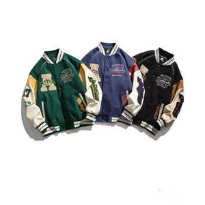 Plus Size Men's Varsity College <b>Jackets</b> Wholesale, Blank & Custom Logo, Plain Letterman Varsity <b>Jackets</b> for Men Big & Tall Sizes - Product Image 2