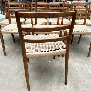 เก้าอี้ไม้แอชสานสำหรับห้องนั่งเล่นแบบสามแผ่นไม้ GCF207 - Product Image 5