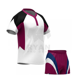 Oem Sports uniformes de rugby marque privée personnalisé prix d'usine à usage intensif fabriqués au Pakistan ensembles d'uniformes de rugby - Product Image 1
