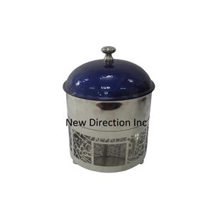 Cazuelas decorativas hechas a mano para servir, de doble pared olla caliente, servidor de acero inoxidable - Product Image 5