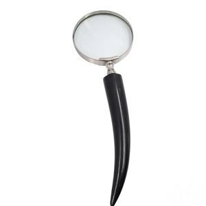 Buffalo Horn Handle Magnifying <b>Glass</b> Handcrafted for Precision <b>Reading</b> and Classic Vintage Style High Quality - Product Image 5