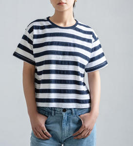 Camiseta Corta de Verano para Mujer al por Mayor, Ropa de Calle, Algodón Personalizado de Alta Calidad, Transpirable y de Secado Rápido - Product Image 1