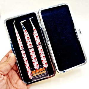 ชุดแหนบต่อขนตา HARL Instruments รุ่น Professional Cosmetic ดีไซน์เชอร์รี่โบว์ ผลิตจากสแตนเลสสตีล แข็งแรง ทนทาน แม่นยำ - Product Image 6