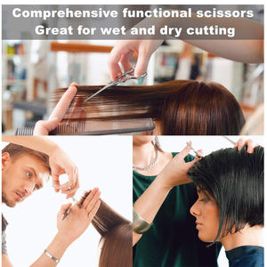 Tijeras de peluquero de corte de pelo hechas a mano de nuevo estilo de proveedor de Pakistán 2024 precio al por mayor tijeras de peluquero profesionales - Product Image 6