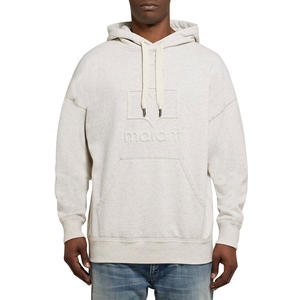 Sweat à capuche grande taille pour hommes de meilleure qualité 100% coton doux polaire anti-boulochage manches contrastées conception teint uni dernier Streetwear - Product Image 1