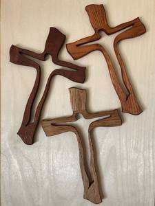 Cruz de madera Natural Premium elegante colgante de pared arte religioso de madera decorativo religioso decoración del hogar decoraciones de Navidad caliente - Product Image 6