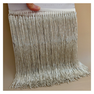 Chất lượng cao cổ Xoắn Tua cắt dây Kim Loại Tùy chỉnh Vàng rìa trang trí tùy chỉnh mạ cho rèm cửa & Hàng may mặc - Product Image 1