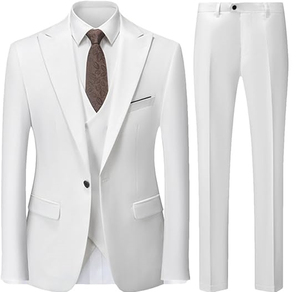 Conjunto de Traje Formal de 2 Piezas para Hombre, Mezcla de Lana, para Uso Profesional, Talla Personalizada, con Logotipo - Product Image 4