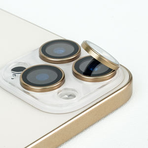 Protecteur d'objectif d'appareil photo arrière HD anti-rayures coloré original, <span class=keywords><strong>film</strong></span> protecteur d'objectif d'appareil photo en métal pour iPhone 14 15 16 Pro Max - Product Image 2