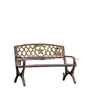 Recién llegado, Banco de jardín de metal decorativo para exteriores para uso en jardín de parque y jardín doméstico en diseño antiguo - Product Image 5