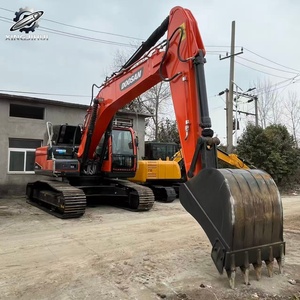 Excavadora Usada Doosan DX225 de 22.5 Toneladas con Cucharón de 1.2m³, Marca Coreana Original, Excavadora de Orugas Grande para Construcción, Bajas Horas de Uso, Certificación CE - Product Image 3