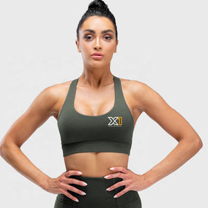 Soutien-gorge de sport Prix compétitif Logo privé personnalisé coupé et cousu prix d'usine du fabricant dernier modèle Soutien-gorge de sport pour femme - Product Image 6