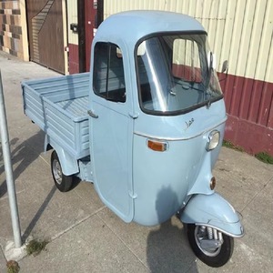 Camión de Comida Personalizado Tipo Rickshaw Eléctrico Piaggio Ape con Carrocería Abierta para Pequeñas Empresas, Entrega Rápida, Restaurante Móvil para Carga - Product Image 1