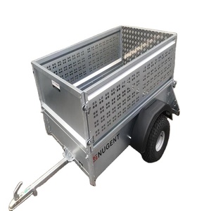 Customized New Condition 2-Wheel Hydraulic Dump <b>Farm</b> <b>Trailer</b> 3-10 Ton Capacity Construction Components Core Axle for Agriculture - Product Image 1