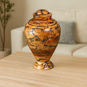 Premium Quality Wooden Urns for Human Ashes Adult Male & Female for Funeral Premium Customize Finish at Wholesale Price 2025 - Product Image 1