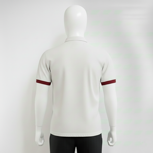 Camiseta polo premium para hombre, manga corta, tela de algodón transpirable, corte ajustado, estilo casual moderno, para verano. - Product Image 3