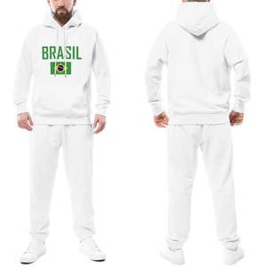 ชุดวอร์มสวมหัวสำหรับผู้ชายโอเวอร์ไซส์แบบปรับแต่งได้เสื้อกันหนาวขนแกะว่างเปล่าดีไซน์เรียบ - Product Image 2