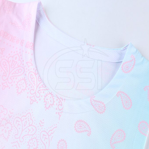 Uniforme de basketball en polyester respirant au design unique avec couleurs et tailles personnalisées, vêtements de sport à séchage rapide, design avec nom 23 - Product Image 2