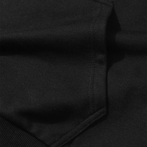 Logo personnalisé de haute qualité couleur noire unie pull sweat surdimensionné sweats à capuche vierges pour hommes respirant sweats à capuche d'hiver pour hommes - Product Image 5