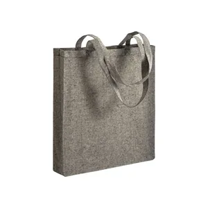 Borse Tote in Cotone Riciclato Melange, Gadget Promozionali Sostenibili Stile Shopper - Product Image 2