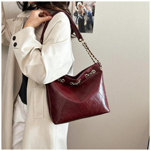 Fashion Women's Minimalist Crossbody Messenger <b>Bag</b> with Two Straps <b>Soft</b> Genuine <b>Leather</b> Polyester Lining for Business Casual Use - Product Image 2